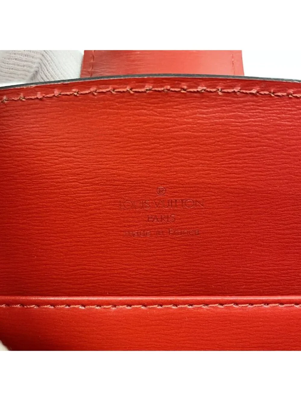 Louis Vuitton Shoulder Bag Epi Capuchin Castilian